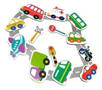 Comprar Autos Imantados Con Carretera Planz 1-6 Años 20 Piezas
