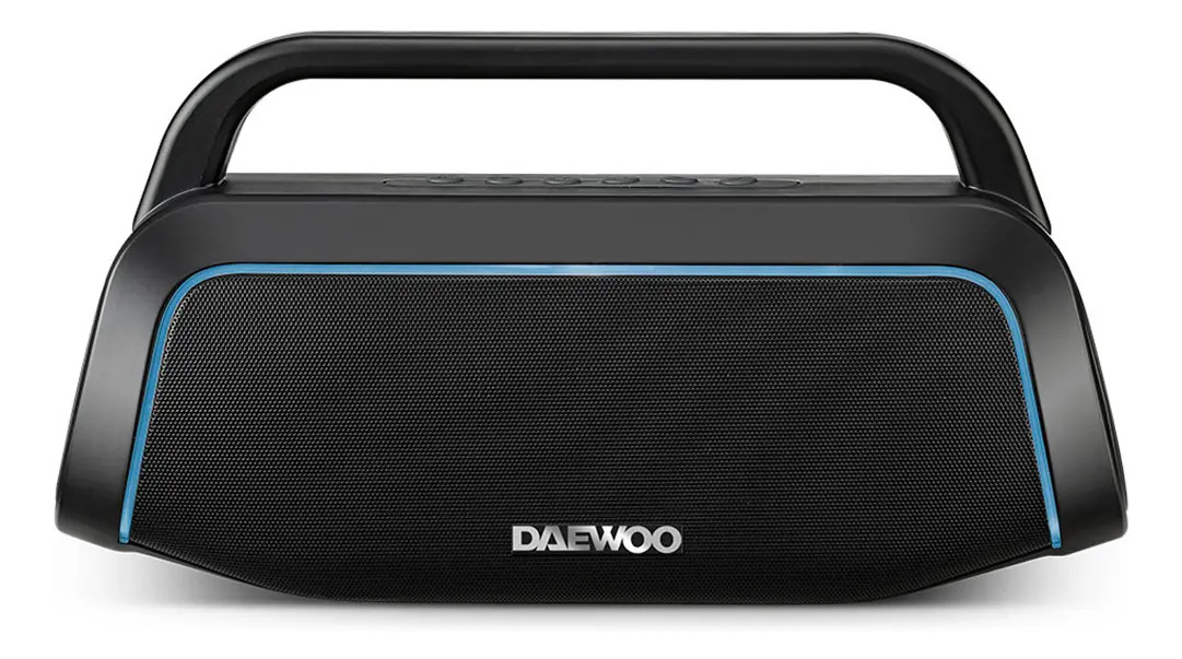 Bocina Bluetooth Daewoo Recargable Radio Fm Tws Dw806 Negro Negro