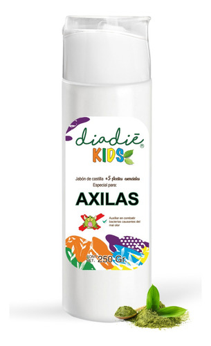 Diadie Kids Jabon Especial Para Axila. Combate Mal Olor