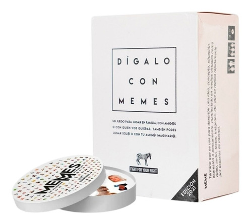 Dígalo Con Memes + Memmes Combo Previas Juegos Cartas Mesa