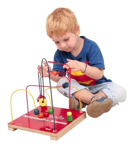 Imagem 3 de 6 de Aramado Montanha-russa Brinquedo Educativo Pedagógico Carlu