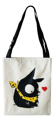 Bolsa De Manta Tote Bag Cerdito P-chan Anime Ranma Y Medio