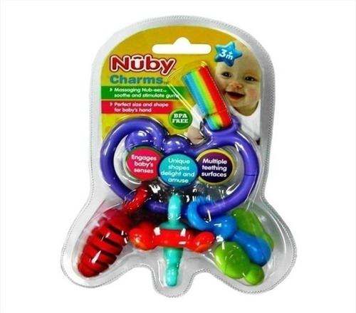 Nuby - Mordedor Múltiple Textura Para La Dentición / 00627