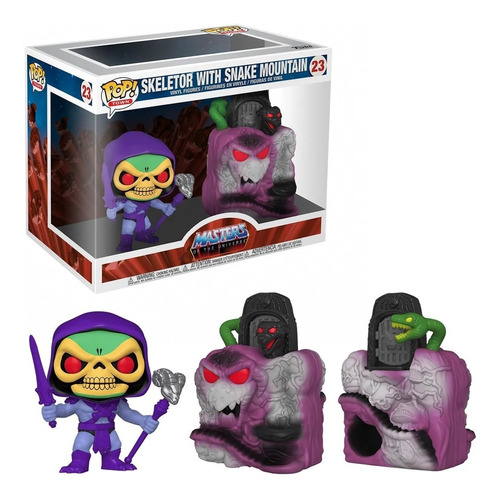  funko Pop Town Los Amos Del Universo Skeletor Serpiente 