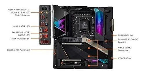 Tarjeta Madre Gigabyte Z690 Aorus Xtreme Lga 1700 Ddr5