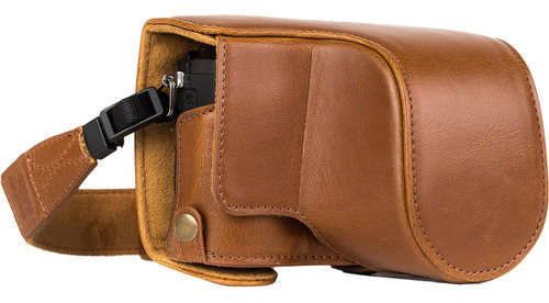 Megagear Ever Ready Leather Camera Case For Panasonic Lumix