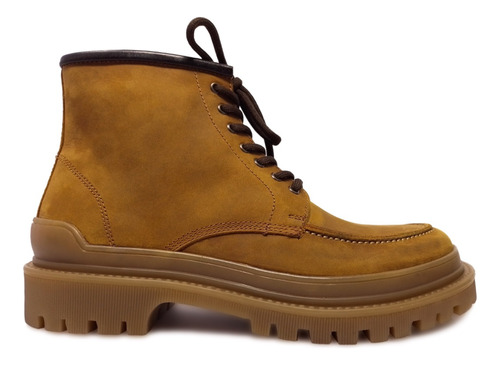 Bota De Caballero 100% Fino Cuero Vacuno Ultra Confort