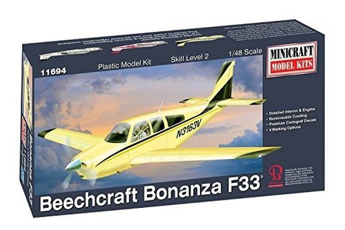 Minicraft Beechcraft Bonanza F33 Mingf 55 Unidad No