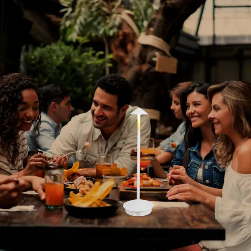 Lightjxds Lámpara De Mesa Inalámbrica, Paquete De 2, Lám.