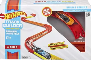 Hot Wheels Track Builder Paquete De Curvas Premium-buny Toys