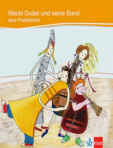 Mecki Dudel Und Seine Band (a2), De Siebert, Dieter. Editorial Klett & Macmillan Br, Capa Mole, Edição 1 Em Alemão, 2009