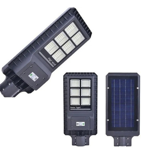 Foco Solar 200w Con Panel + Soporte