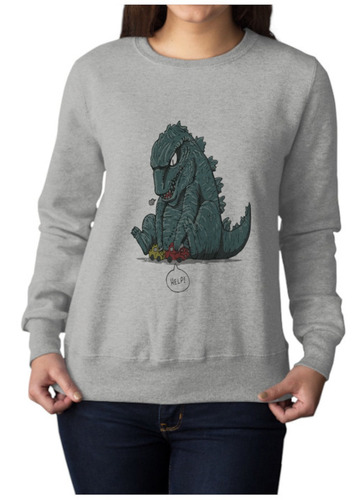 Sudadera Godzilla-kaiju Carritos