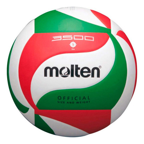 20 Balones Voleibol Molten V5m3500 Pu Tricolor N.5 Sportamx