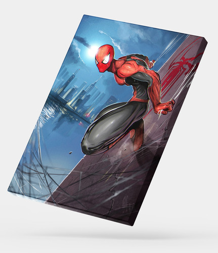 Cuadro Impresión Digital Lienzo: El Sorprendente Spiderman