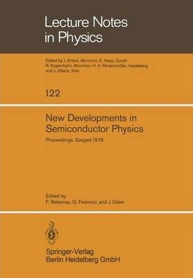 Libro New Developments In Semiconductor Physics - F. Bele...