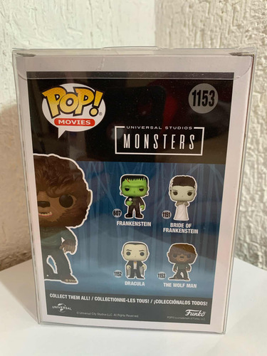 Funko Pop Universal Studios The Wolf Man (Usado)