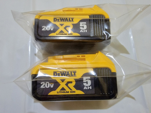Set De 2 Baterias Originales Dewalt Xr Dcb205-2 20v 5 Ah