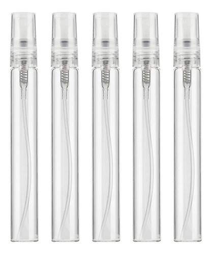 Frasco Botella Vidrio Atomizador Spray 10ml Pack X 5.