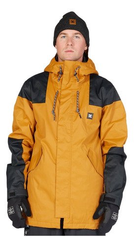 Campera Con Capucha Dc Snow Agent 10k Impermeable