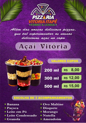 Imagem 1 de 2 de Pizzaria Vitoria Itapê
