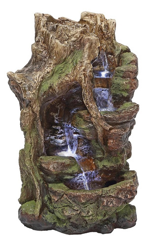 Diseño Toscano Qn164017 Fuente De Agua Con Luz Led - Willow 