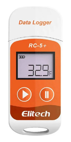 Data Logger Usb Temperatura Para Cadena D Frio Rc-5+ Elitech