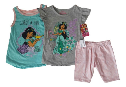 Conjunto Disney 3 Piezas Jazmin T-4