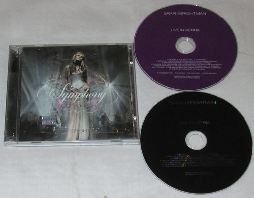 Disco Cd + Dvd. Sarah Brightman. Symphony. Live En Vienna