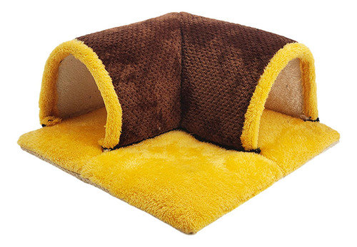 Para Animales Pequeños, Escondite De Conejillo Color Café