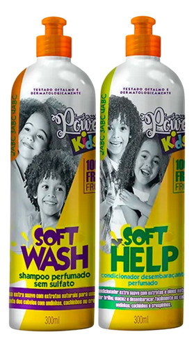 Kit Soul Power Kids Infantil Shampoo + Condicionador