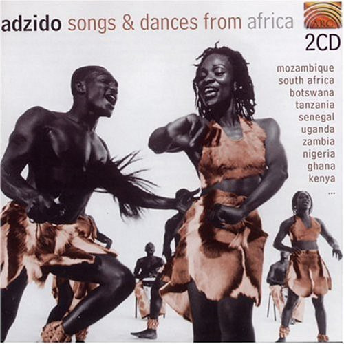 Cd De Canciones Y Bailes De Adzido Desde África