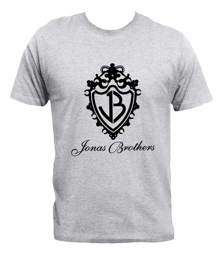 Remera Jonas Brothers Logo 100% Algodón