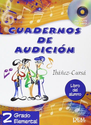 Cuadernos De Audición 2º Grado Elemental  -  Vv.aa.