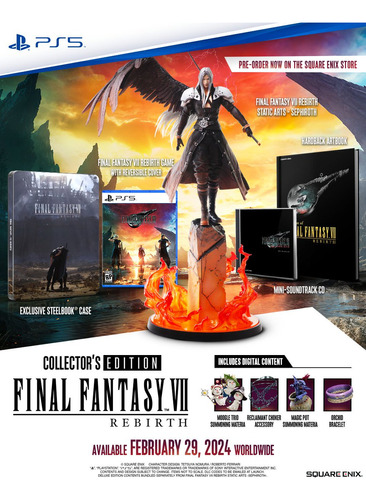 Final Fantasy Vii Rebirth Collector's Edition - Nuevo