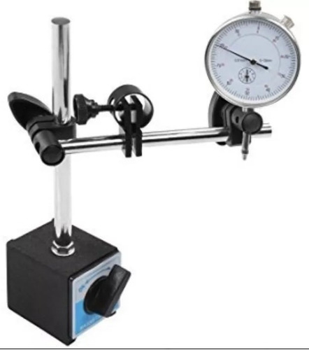 Reloj Comparador + Base Magnetica De Alta Precisión P/ Torno