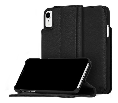 Case Mate Flip Cover De Cuero Para iPhone XR 6.1 