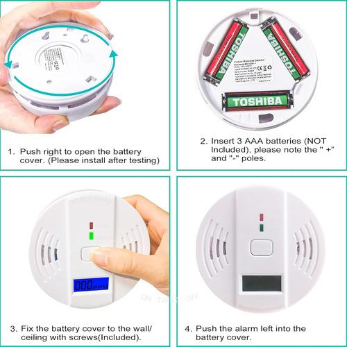 Detector De Monóxido De Carbono, Detectores De Alarma De Mon
