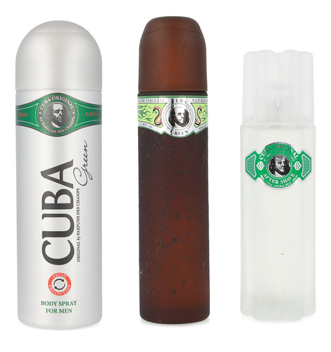 Set Cuba Green 3pzs Género Hombre