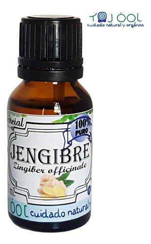 Aceite Esencial Jengibre 100% Puro Natural Orgánico Difuso E