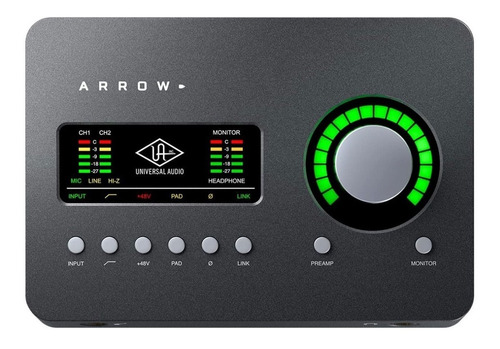 Universal Audio Arrow Thunderbolt 3 Placa Sonido 2 In 2 Out