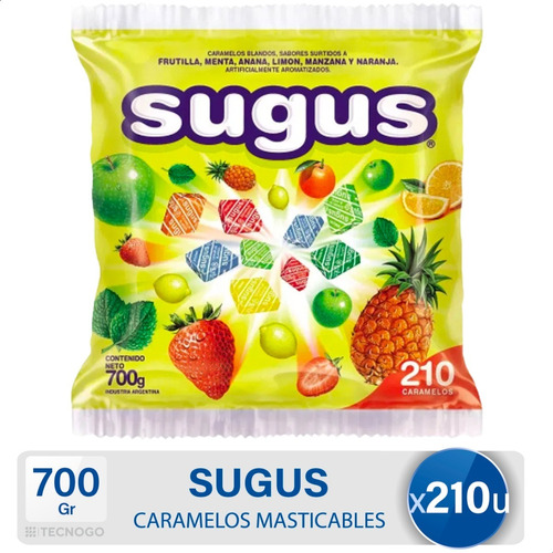  Caramelos Sugus Masticables Blandos Surtidos - Mejor Precio