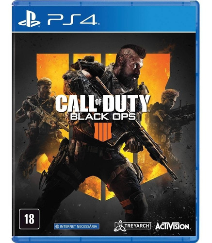 Call Of Duty: Black Ops 4 Cod Ps4 Mídia Física Português