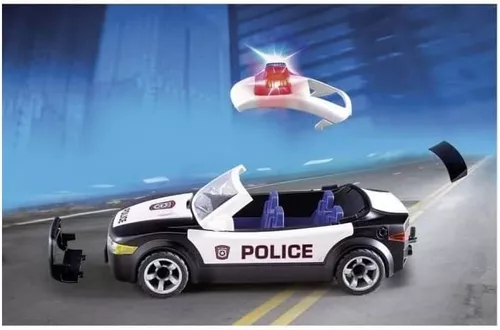 Playmobil - Coche Policía Cruiser - 5673, City Action Policia