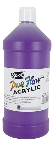 Sax True Flow - Pintura Acrílica Para Cuerpo Pesado, 1 Cuart