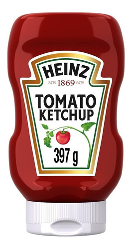Imagem 1 de 4 de Ketchup Heinz Tradicional 397g