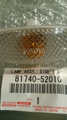 Cocuyo  Luz Cruce Guardafango Izquierdo Toyota Yaris 99-05