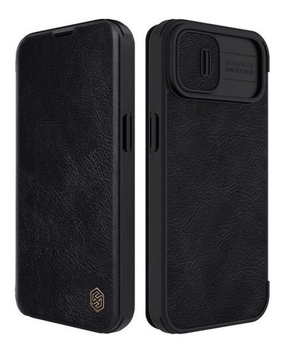 Case Nillkin Qin Pro Para iPhone 14 Plus 6.7 Flip Cover 