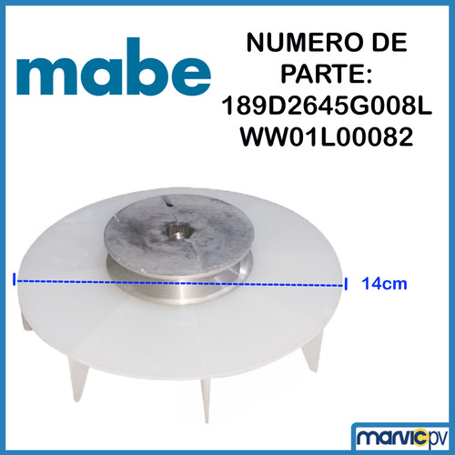 Kit Lavadora Mabe Poleas Transmisión Y Motor, Sensor Y Banda