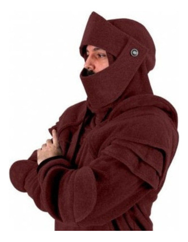 Armadura Medieval Sudadera Con Capucha De Caballero Hombre